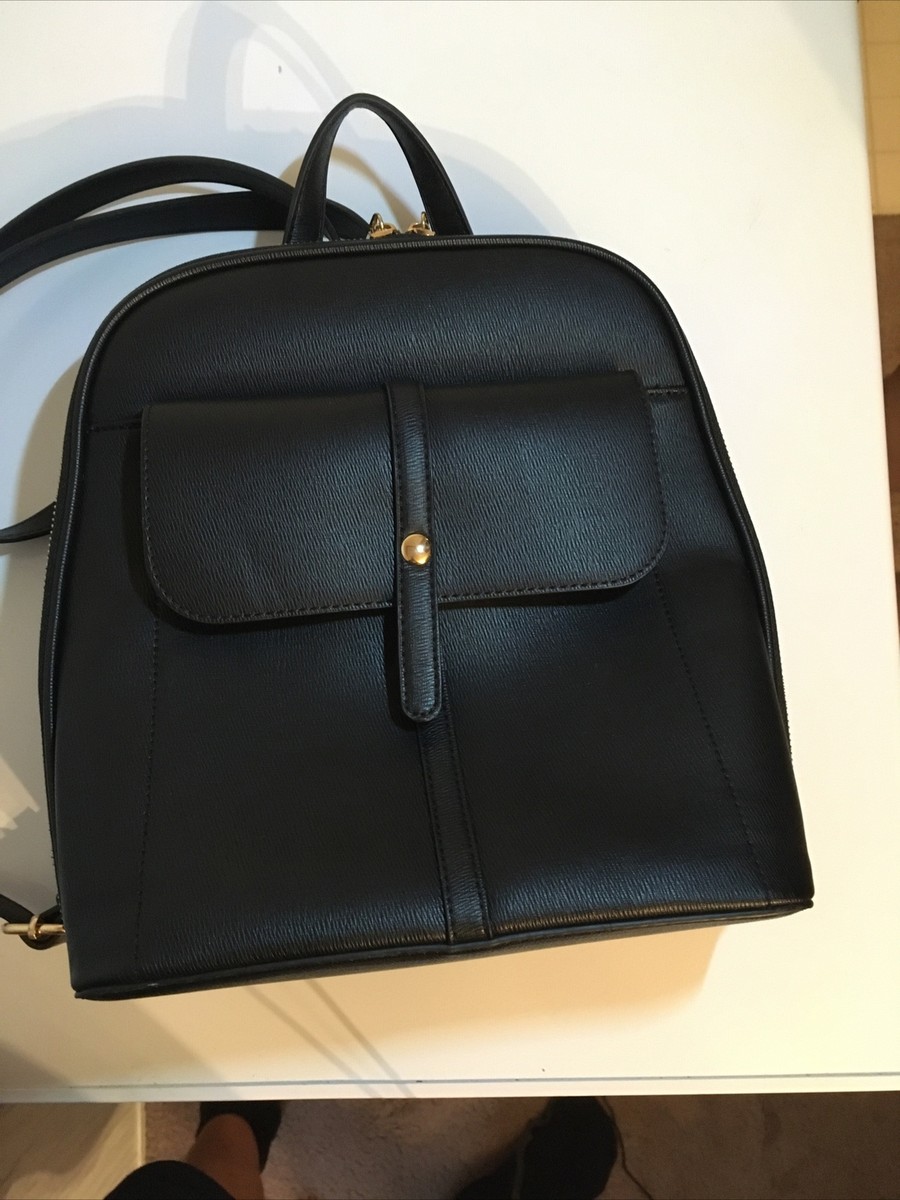 Miztique Black Backpack Purse Beautiful Condition | eBay display picture 2