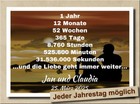 Jahrestag Geschenk Liebe Bild Freundin Freund Frau Mann Verlobung Vermählung