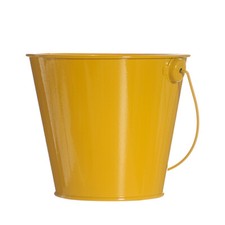 4x Mini Metall Blumentöpfe Garten Eimer Pflanzgefäß Geschenk Verschiedene Farben