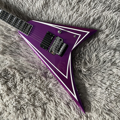 Custom Swallow Tail V Shape Electric Guitar Floyd Rose Bridge H Pickup in Stock