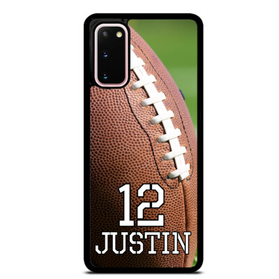 Personalized Football Case Custom Name Cover For Samsung Galaxy S23 Ultra S22+