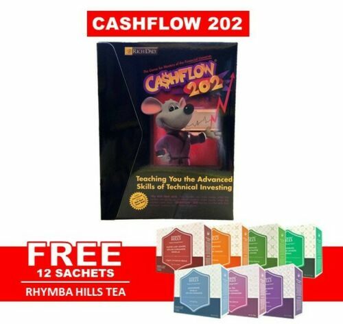202 Rich Dad Cashflow Robert Kiyosaki Finance Knowledge Board Game - Picture 1 of 8