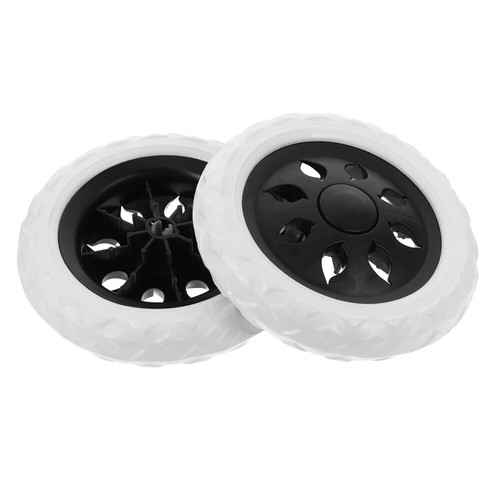 2 Pcs Shopping Cart Casters Heavy Duty Wheels Spare offres Replacement Trolley