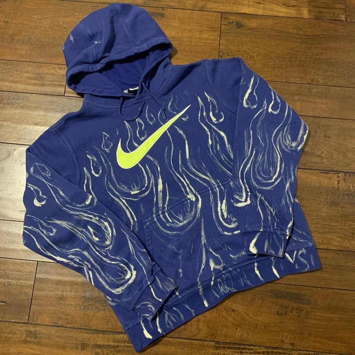 nike sweatshirt flames