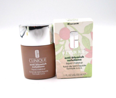 Clinique Anti Blemish Solutions Liquid Makeup ~ 06 Fresh Sand  ~ 1 oz BNIB
