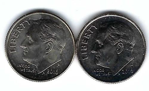 2016-P + D Uncirculated Roosevelt Dimes Both Business Types!