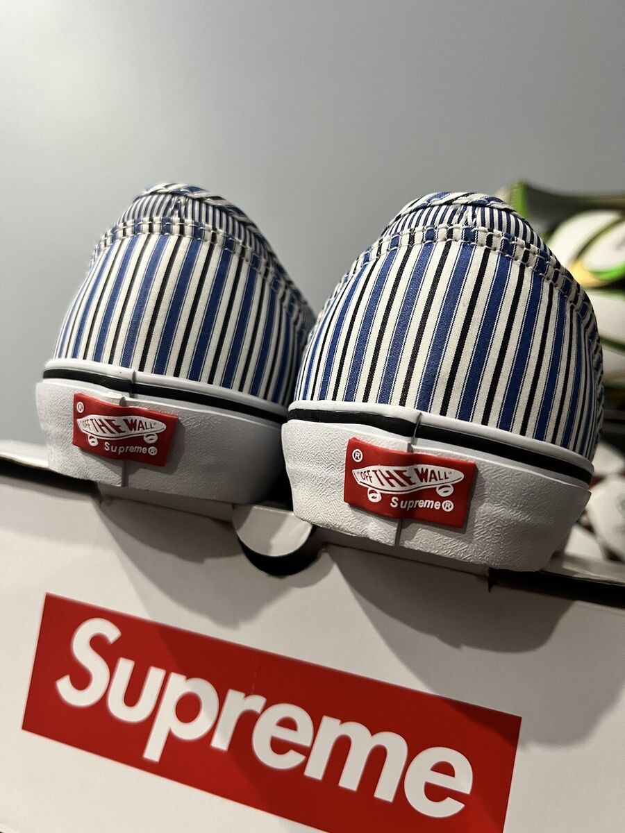 VANS x Comme des Garcons SUPREME NEW ERA pro 2012 Size 10.5 VANS x Comme des Garcons SUPREME NEW ERA pro 2012 Size 10.5