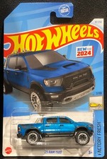 2024 HOT WHEELS '23 RAM 1500, BLUE, 7/10 FACTORY FRESH, 97/250, DODGE TRUCK