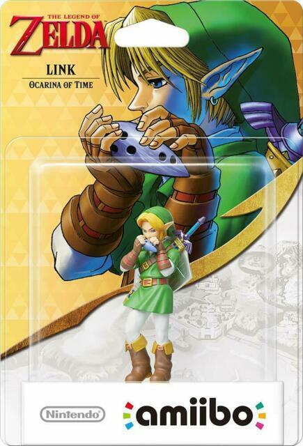 Facturable flauta creativo Nintendo Amiibo the Legend of Zelda: Ocarina of Time Link - Zelda 30ème  Anniversaire | Compra online en eBay