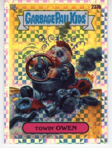 Garbage Pail Kids Chromes Series 6 X Fractor [150] Card #237b Towin OWEN - Picture 1 of 1