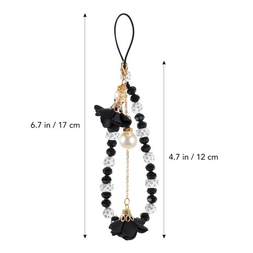Crystal Flower Pendant Miss Lanyard for Cell Phone Things to Hang Your - 第 7/12 張圖片