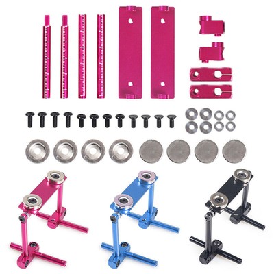 Alloy Magnetic Stealth Invisible Body Shell Mount Kit For HSP Sakura 1:10 RC Car