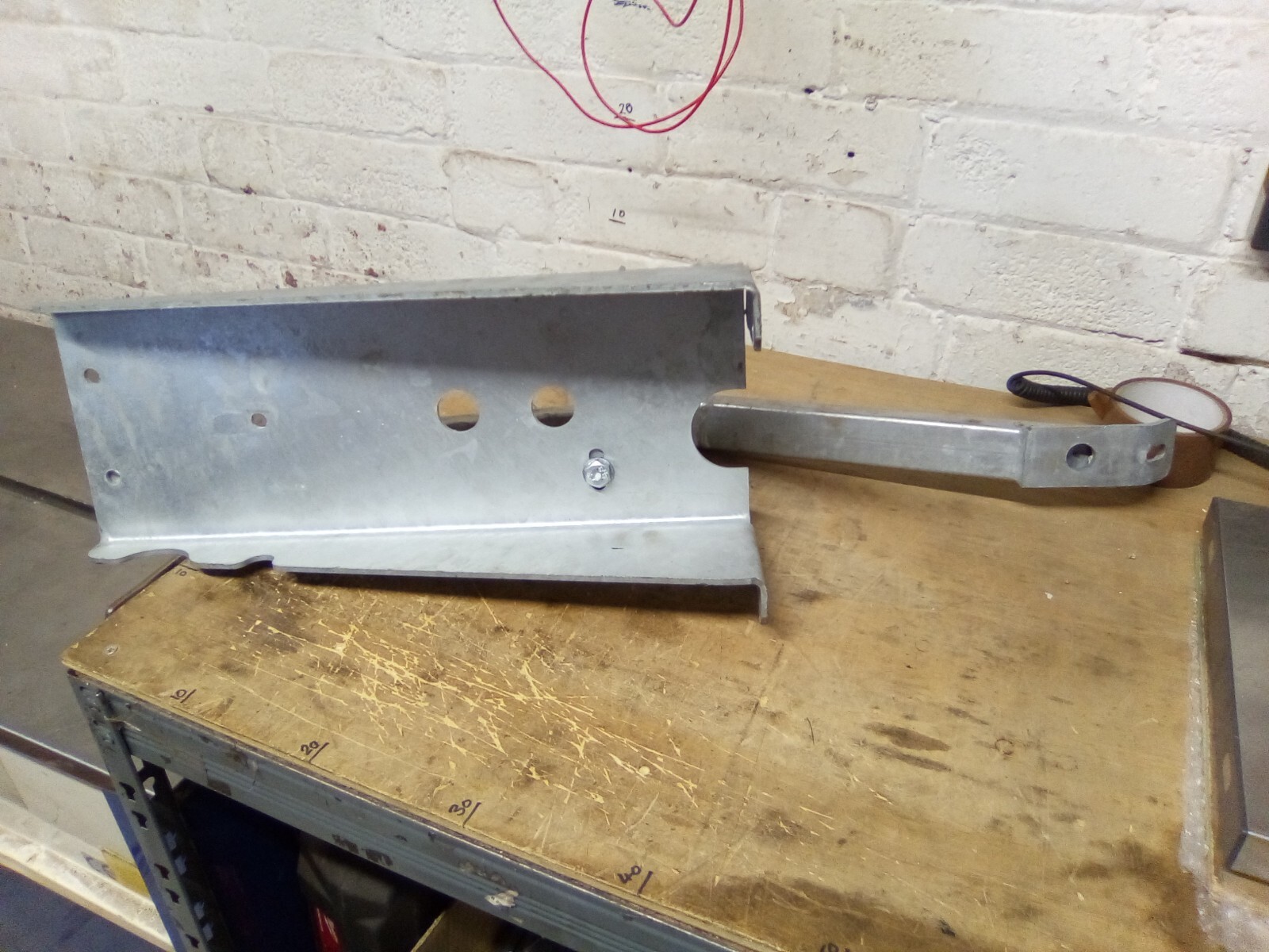 Trailer winch holder for car transporters trailers etc eBay