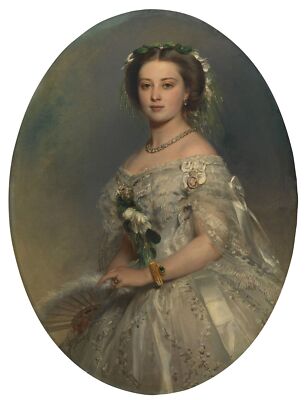Oil Painting repro Franz Xaver Winterhalter Victoria, Princess Royal