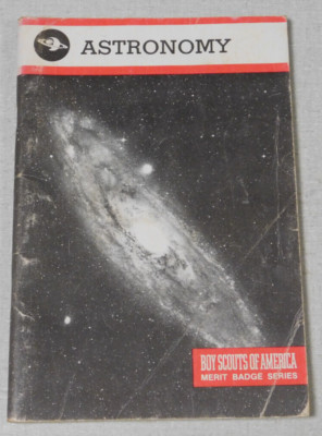 Boy Scouts of America Merit Badge Series book Astronomy 1982 printing ...