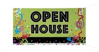 open House Full Color Durable Banner - 24 X 48 on sale open House Full Color Durable Banner - 24 X 48 on sale