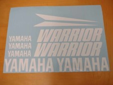 Genuine Yamaha Warrior 350 Decal Refresher Kit Atv Yamaha Sticker Redblkwht