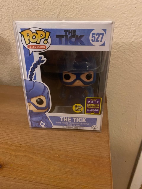 Funko Pop Television The Tick #527 GITD 2017 Summer Convention Exclusive | eBay