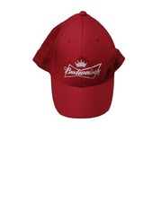 Budweiser Beer  Burgundy Baseball Cap Hat 