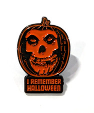 The Misfits I Remember Halloween Enamel Pin Heavy Metal Guitar Rock Brooch Lapel