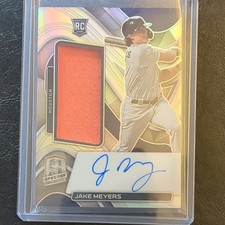 2022 Panini Chronicles Spectra JAKE MEYERS RC Jumbo Patch Auto 005/199