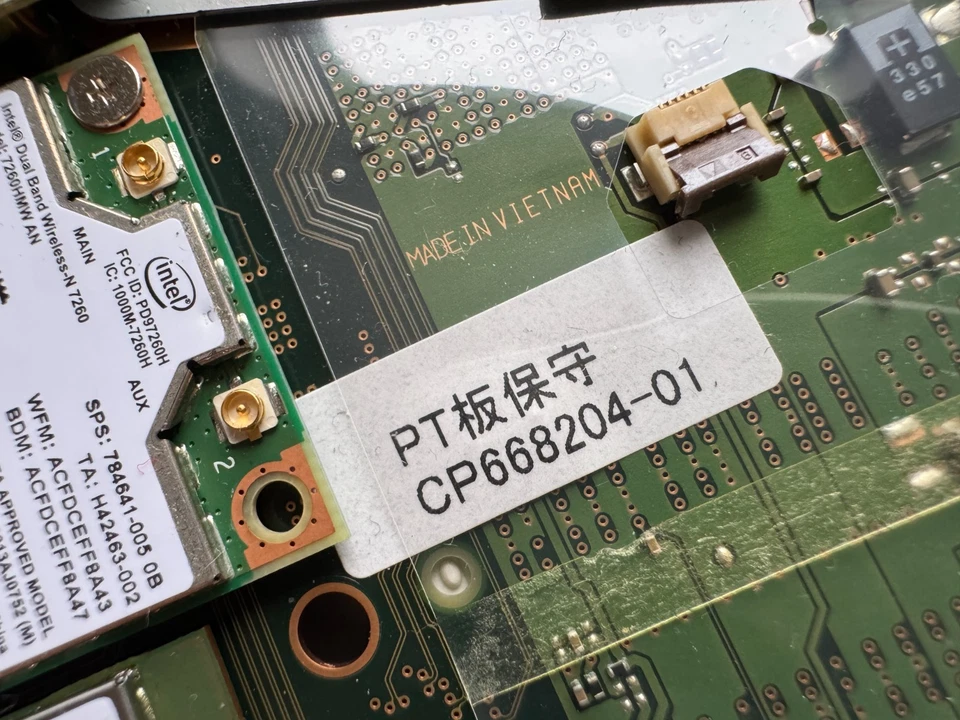 Fujitsu Lifebook E754 intel i5-4300M motherboard CP668204-01 - Image 3 of 3