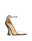 RRP€340 GIANNICO Ankle StrapSandals US6 UK3 EU36 Black Rhinestones Made in Italy