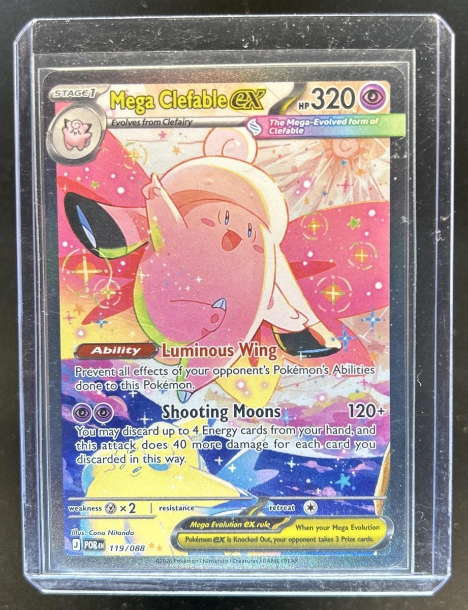 Clefable ex Pokémon TCG Cards for sale | eBay