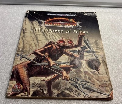 Dungeons & Dragons Dark Sun Supplement Thri-Kreen Of Athas AD&D TSR 2nd Edition