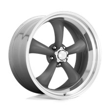 17x7 0 American Racing Classic Torq Thrust Ii Gray 5x114.3 Wheels Rims Qty 4