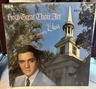 Elvis Presley How Great Thou Art LP RCA Victor Gospel LSP3758 Vinyl Record