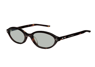 GENTLE MONSTER la cha 完売品 Gentle Monster La Cha T1 Tortoise Round Sunglasses Green Lens | eBay