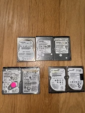Lot Of 7 Hard Disk Drive Not Tested. Toshiba/ Seagate/HGST. Selling As Is
