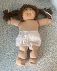 Vintage Cabbage Patch Kids Girl Doll 1982 Brown Eyes Hair Braids Dimples Tooth