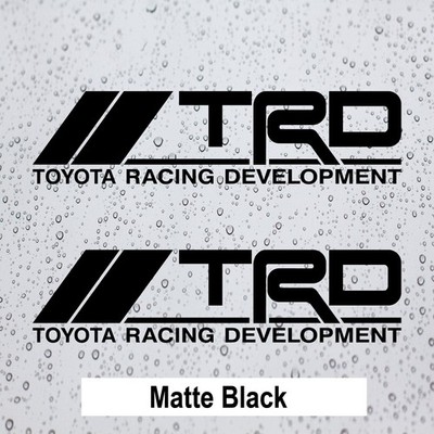 2x TRD Racing Development for Tacoma Tundra Truck Decal Sticker 15
