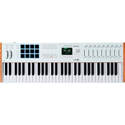 Arturia KeyLab 61 mk3 MIDI Keyboard Controller White LN