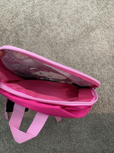 HELLO KITTY 15" BACKPACK Bookbag Sanrio NEW Pink - Picture 4 of 4