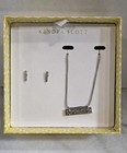 ​Kendra Scott Silver Necklace & Earrings Set - Rhodium Plated - NIB/NWOT — photo 1