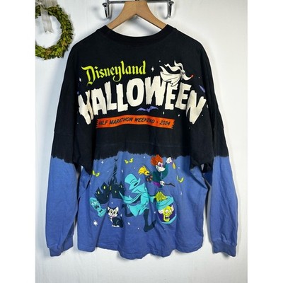 Disneyland RunDisney Half Marathon Halloween Spirit Jersey 2024 Size XXL