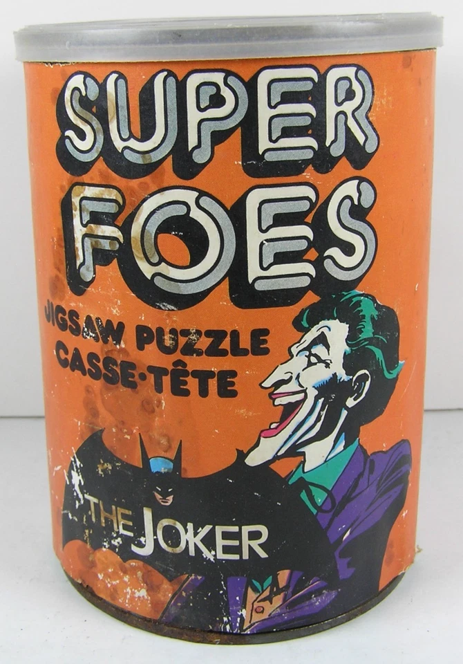 Rompecabezas DC Super Foes The Joker 200 piezas de colección 1974 American Publishing Corp Foto 2 de 4
