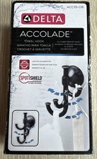 Accolade Wall Mounted Expandable 3-Prong J-Hook Towel Hook in Oil Rubbed Bronze