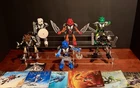 LEGO Bionicle All 6 Complete Toa Nuva 2002 with Instructions