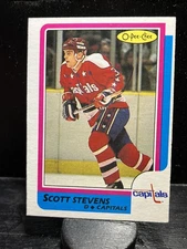 Scott Stevens #126 1986-87 O-Pee-Chee Washington Capitals