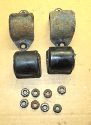 1988-1996 Corvette C4 Rear Sway Bar Mounting Clamps, w/nuts, GM