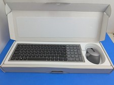 Dell KM7120W-GY-US Wireless Full Size Switch Keyboard Mouse Bundle Titan Gray