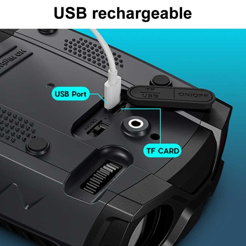 4K 36MP 10X Digital Zoom IR 850nm Night Vision Binoculars 300m Infrared W/ 32GB - Picture 11 of 13