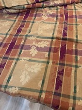 Rustic Leaf Pattern Tablecloth Autumn Fall 94 X 55 Inches Dining Decor Textile