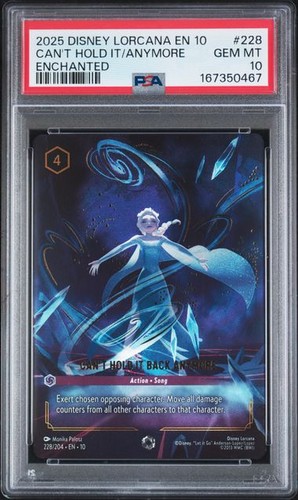 Can't Hold it Back Anymore graded PSA 10 for sale on eBay