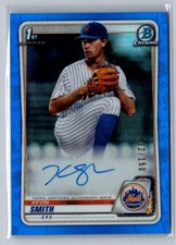 2020 Bowman Chrome #CPA-KS Kevin Smith Prospect Auto #122/150 Sapphire
