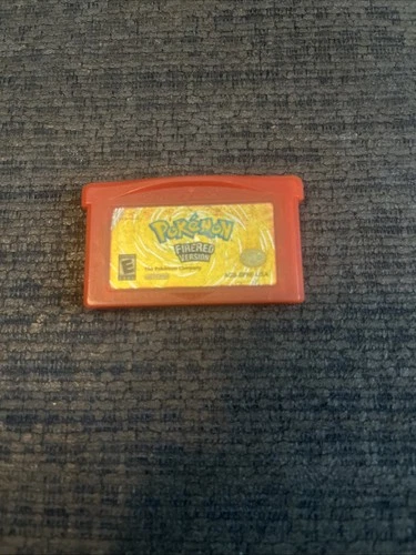 Pokemon: FireRed Version (Nintendo Game Boy Advance, 2004) GBA Authentic Tested